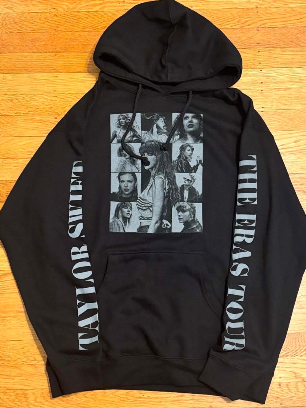 Taylor Swift Black Photo-Collage Tour Hoodie